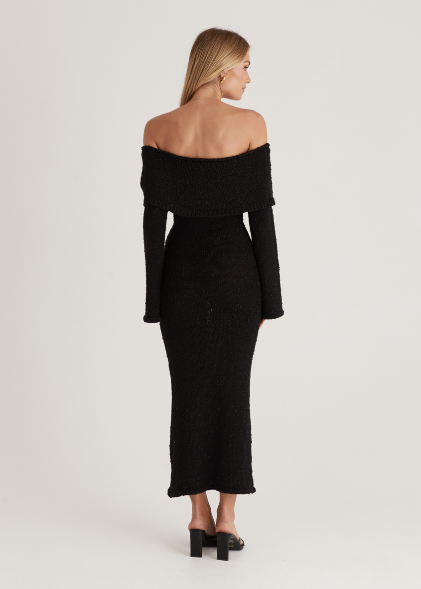ANDY MAXI DRESS - BLACK