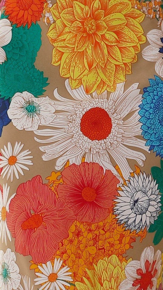 KAROCHI MAXI DRESS -FLORAL