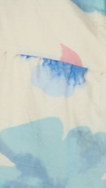 AZIZA MINI DRESS -BLUE FLORAL