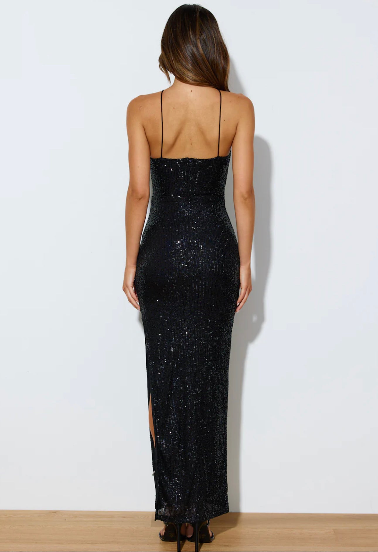 FATIMAH MAXI DRESS -BLACK