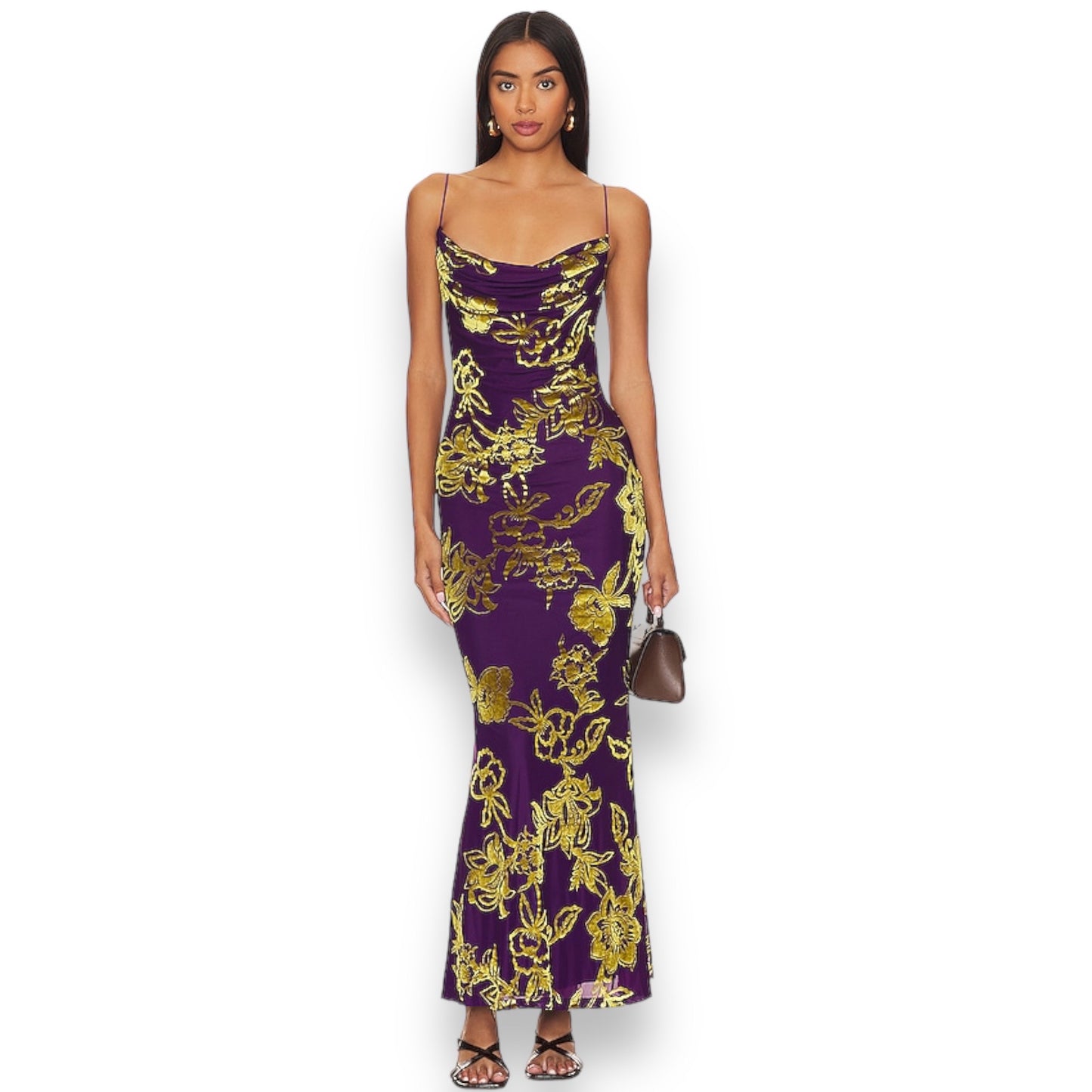PRETORIA MAXI DRESS -VIOLET