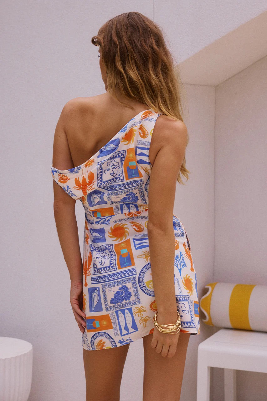 CATERINA MINI DRESS -CATERINA PRINT