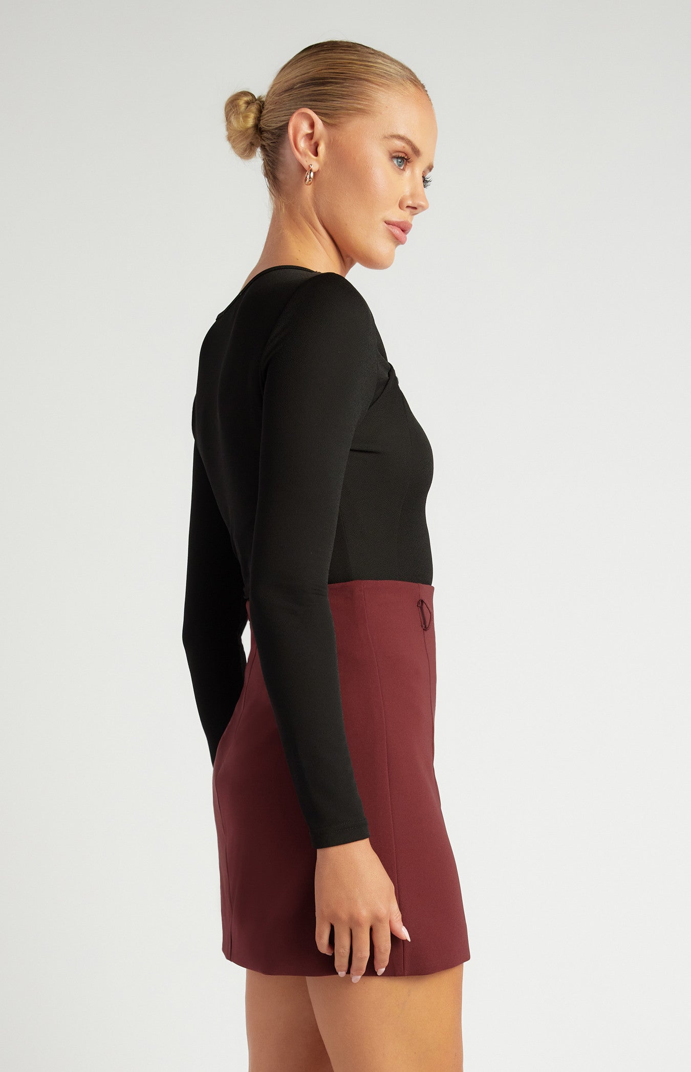 DAVINA TOP -BLACK