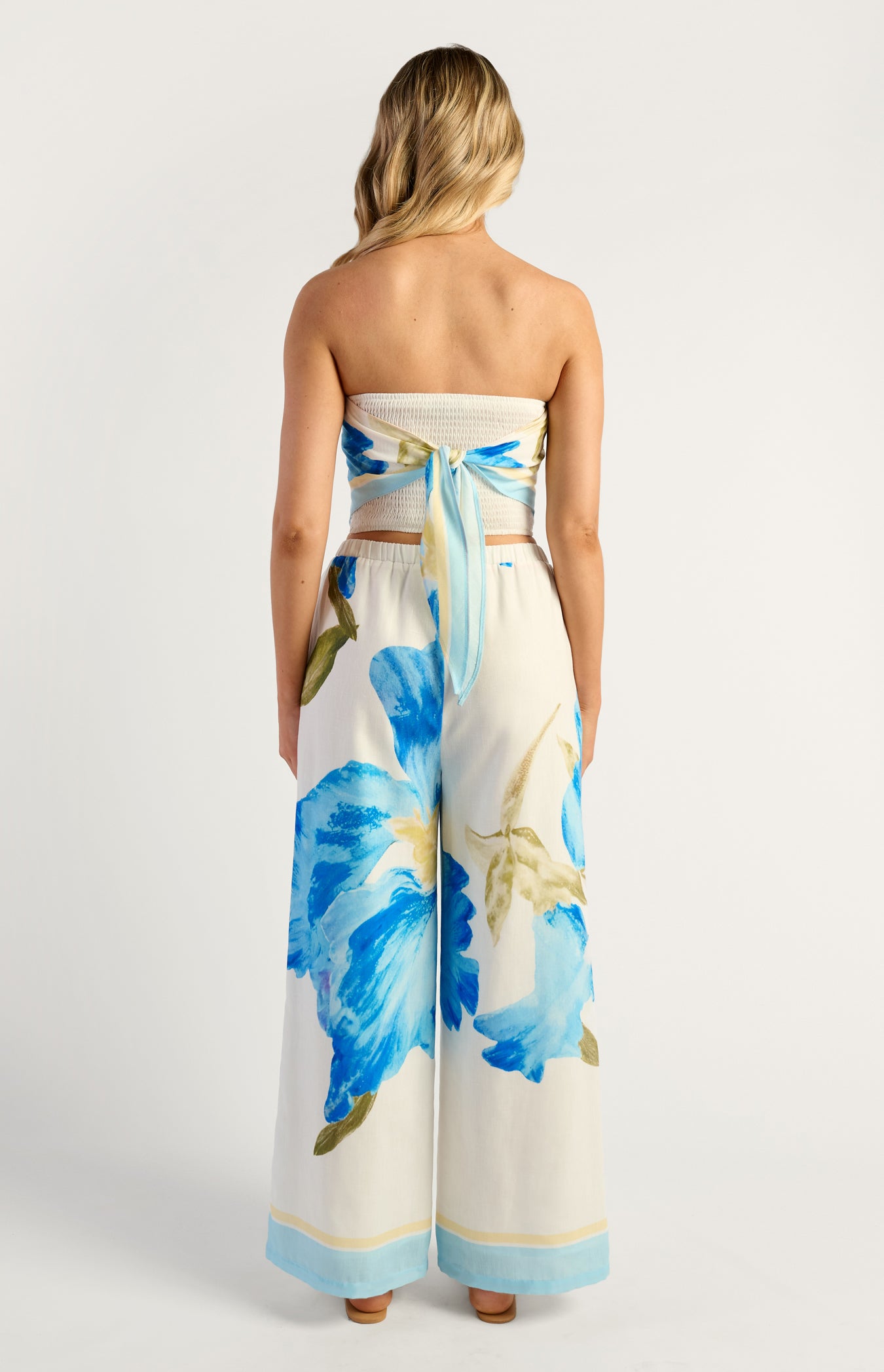 BULLA TOP & PANT SET - BLUE FLORAL