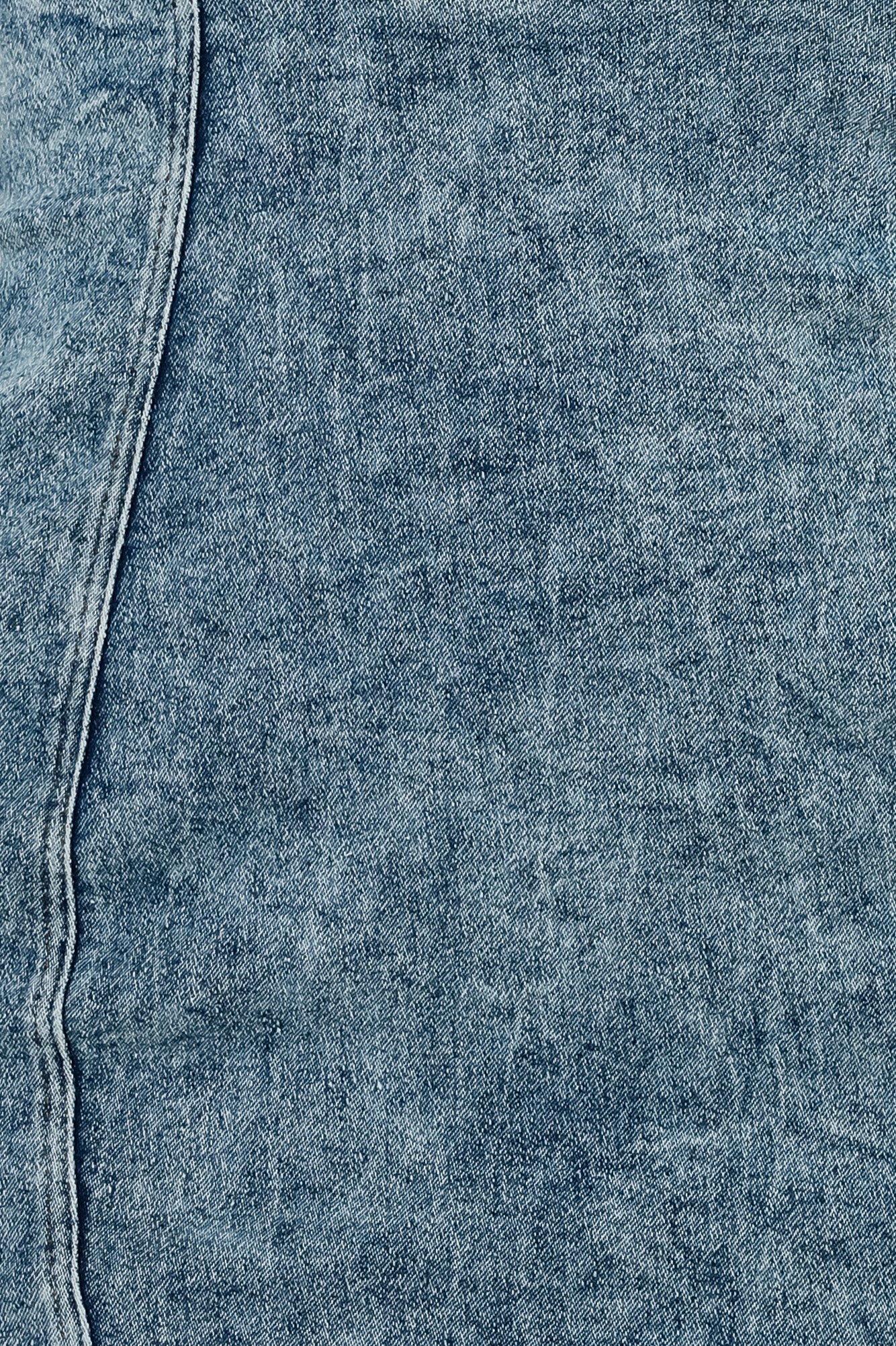 ZAYZA MINI DRESS -DENIM