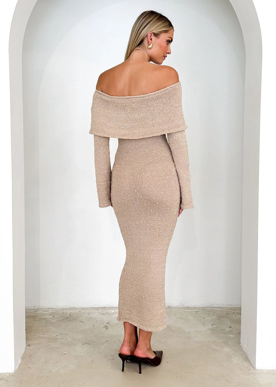 ANDY MAXI DRESS - BEIGE