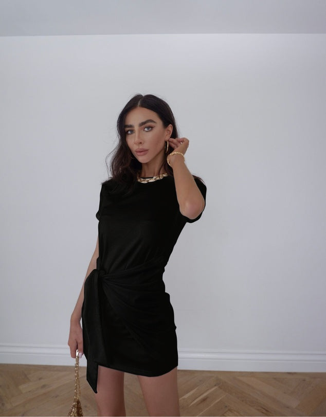 WINNIE MINI DRESS -BLACK