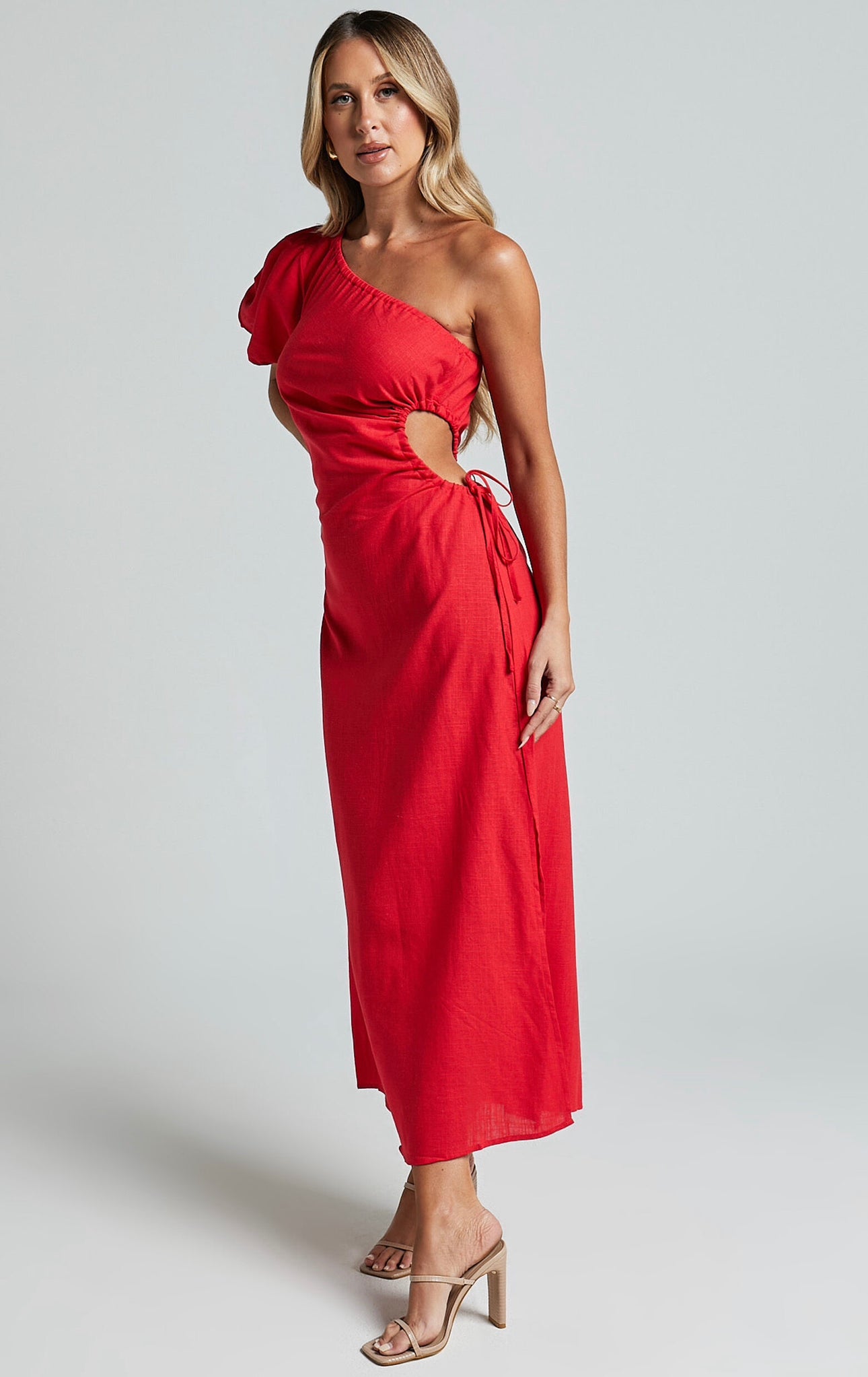 HARPER MAXI DRESS -RED