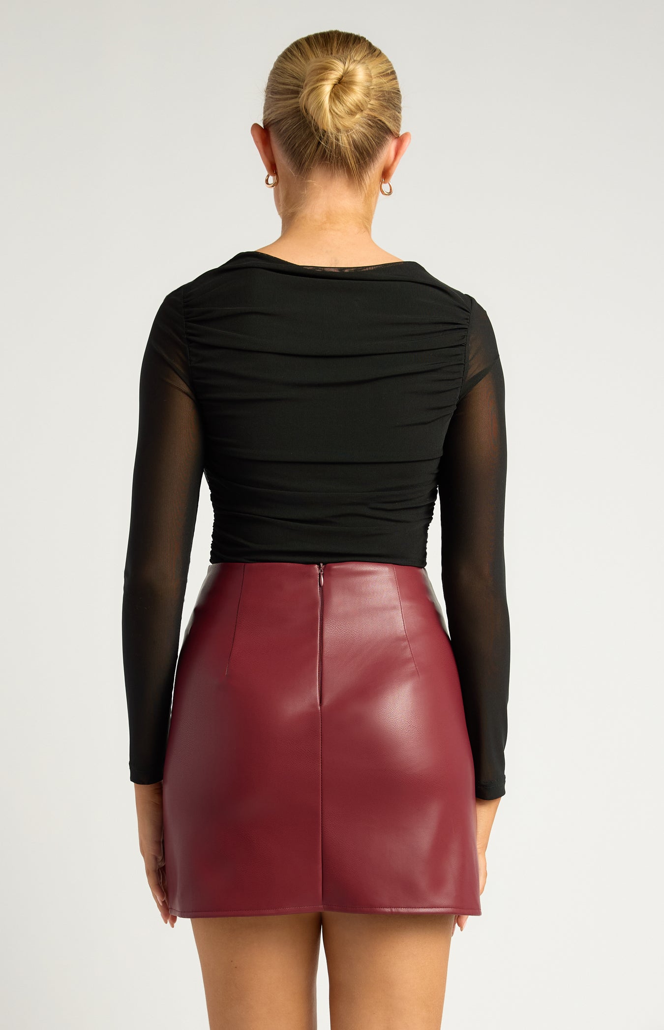 ADAIR MESH TOP -BLACK