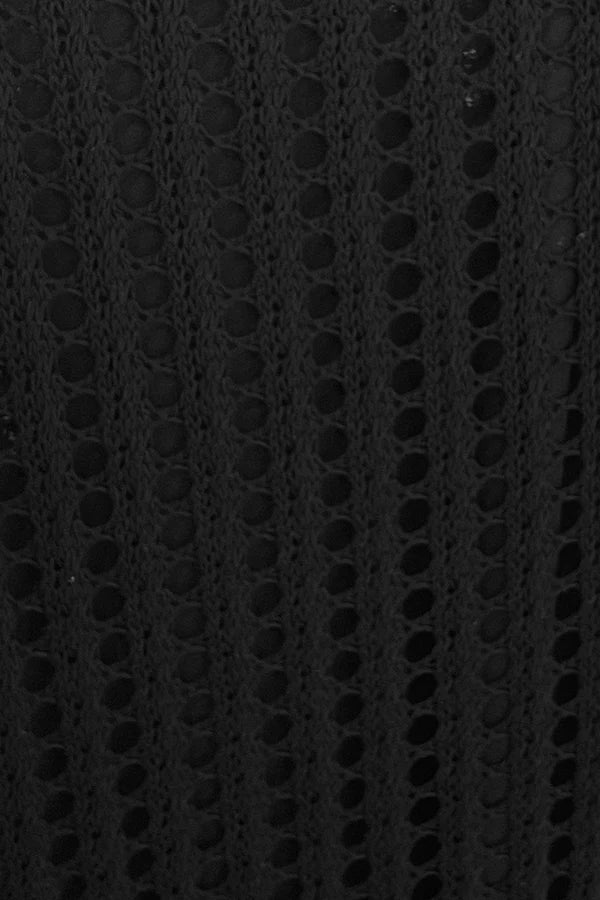 ELLIA MIDI DRESS -BLACK