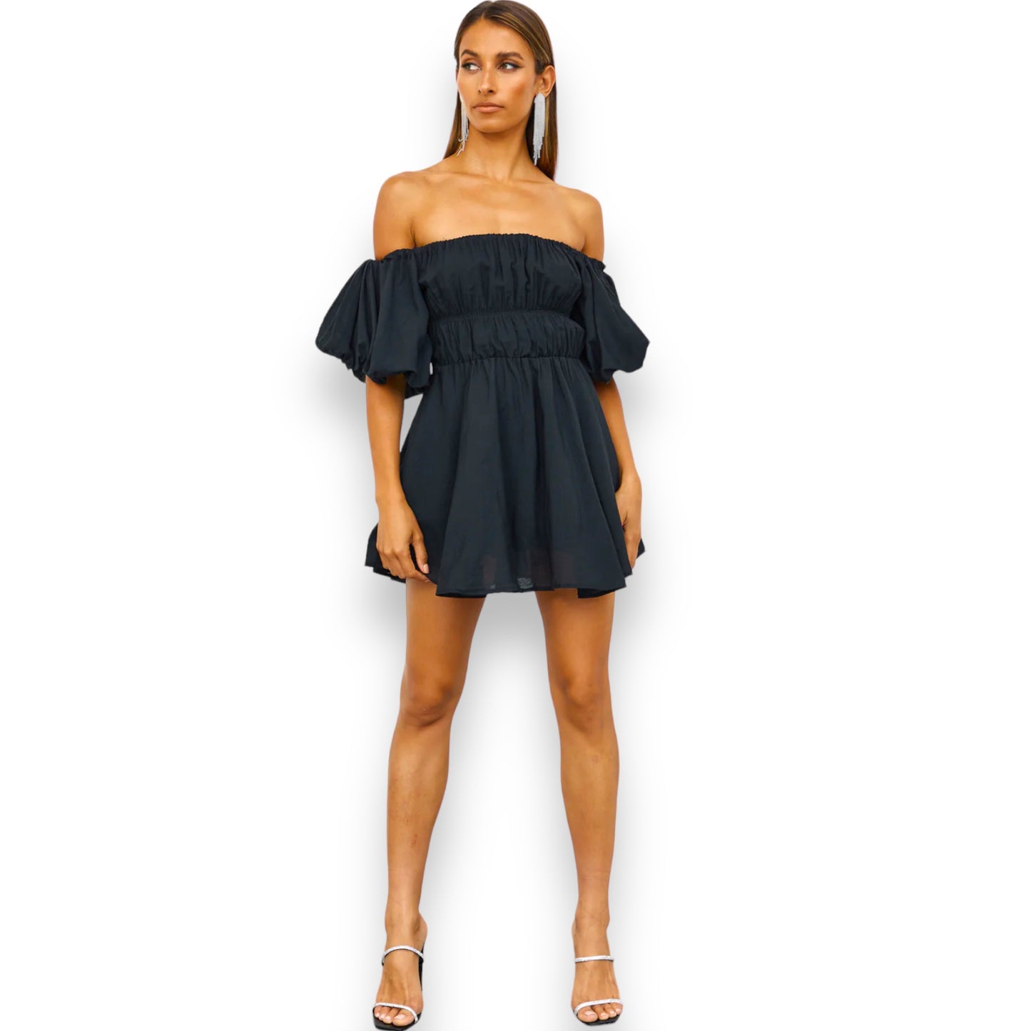 KIRRA MINI DRESS -BLACK