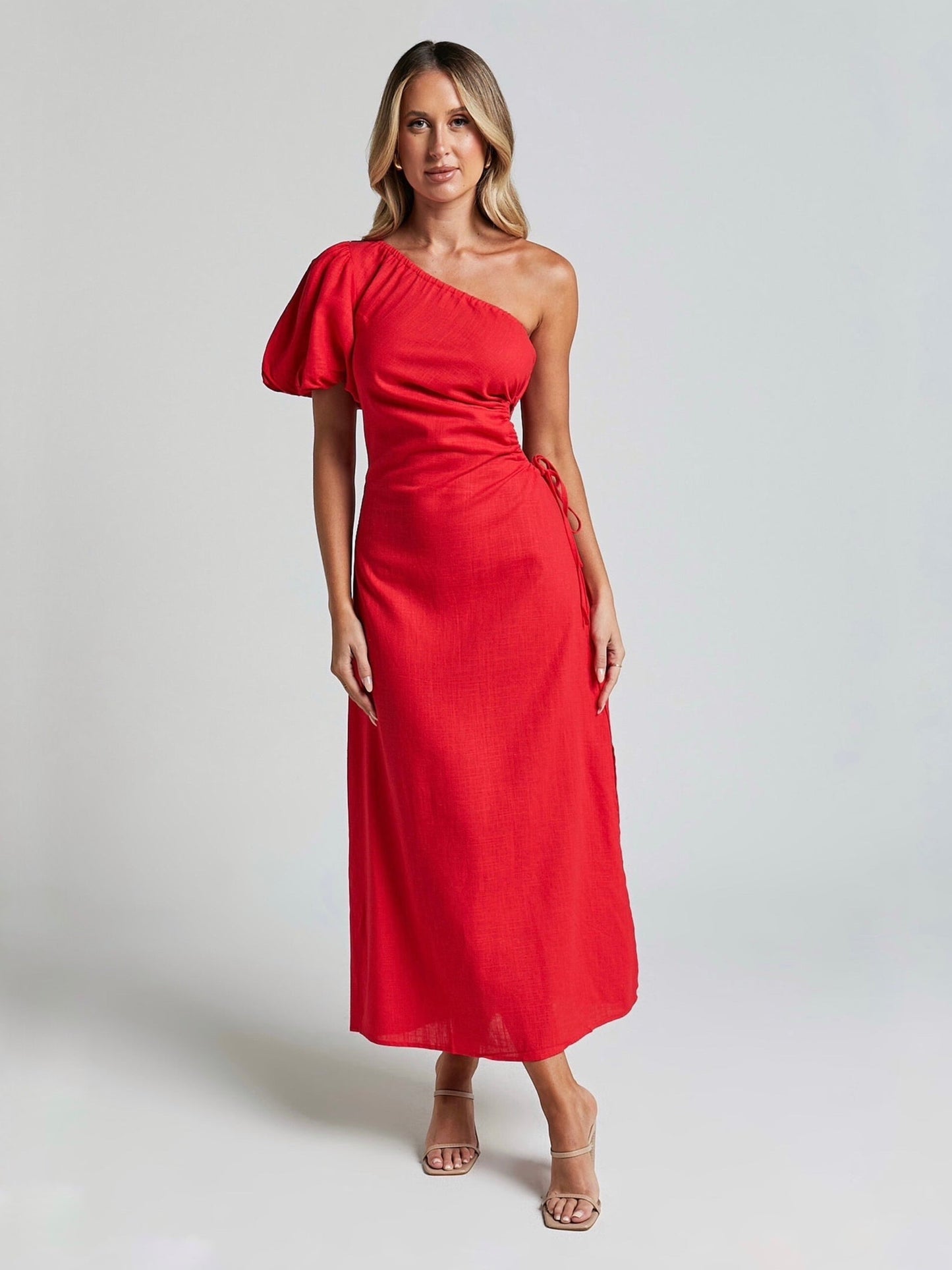 HARPER MAXI DRESS -RED