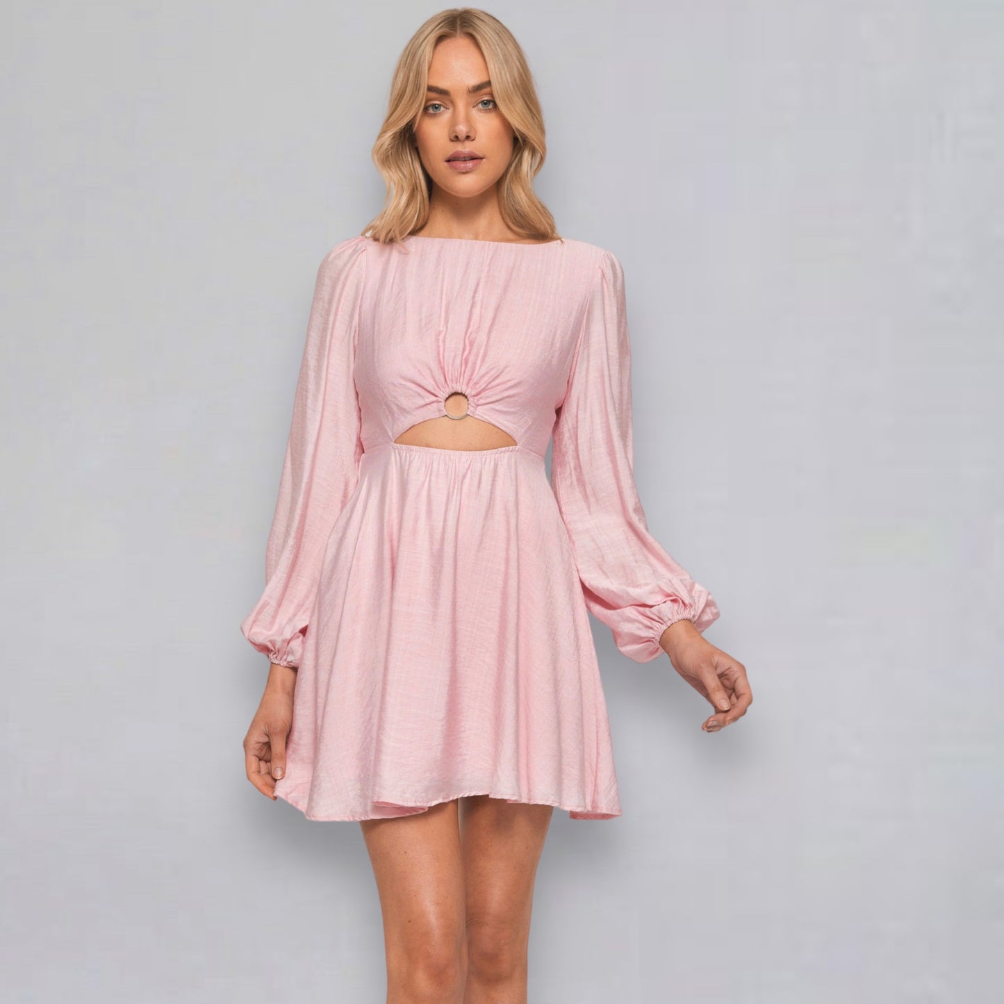 TAYLOR MINI DRESS -PINK