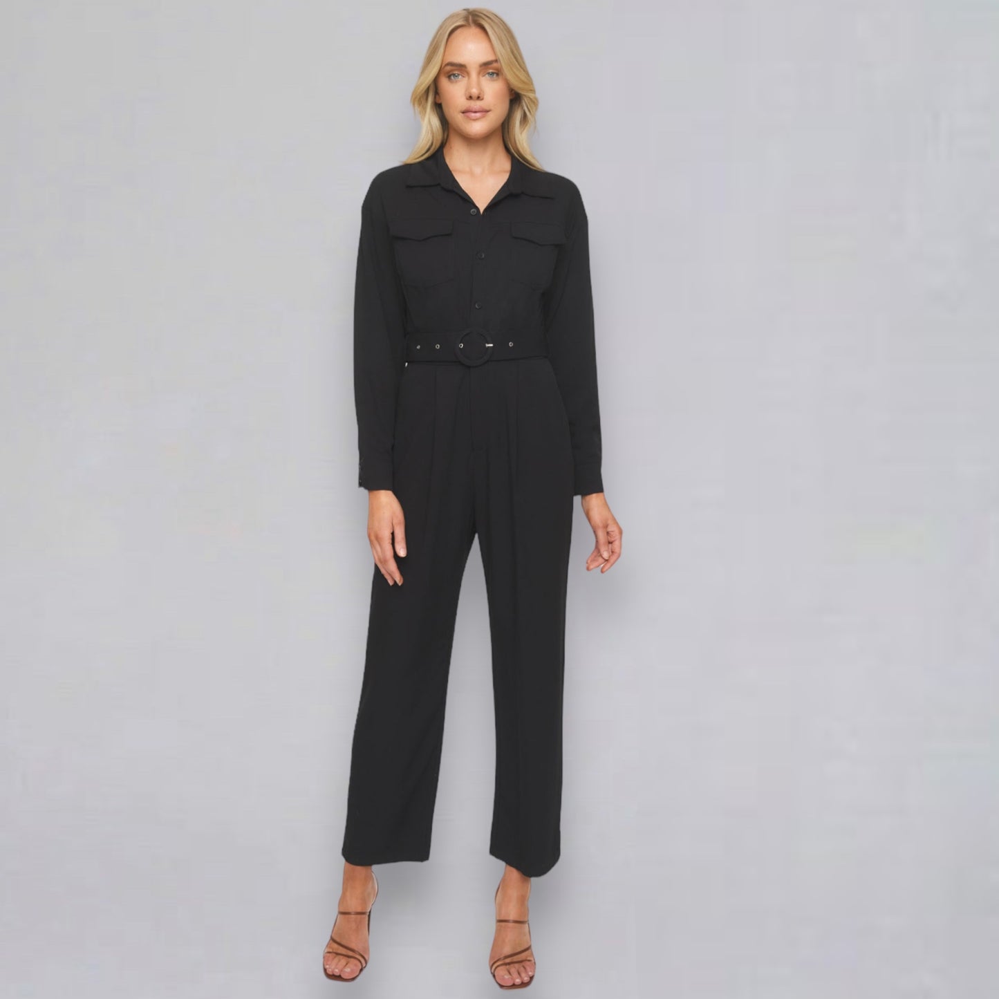 KHOLE JUMPSUIT -BLACK