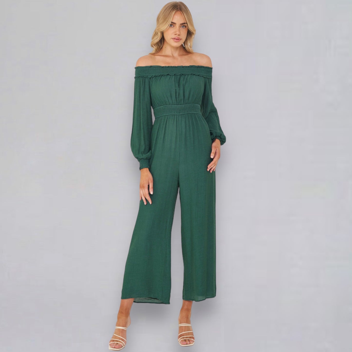 JENNIE JUMPSUIT -GREEN