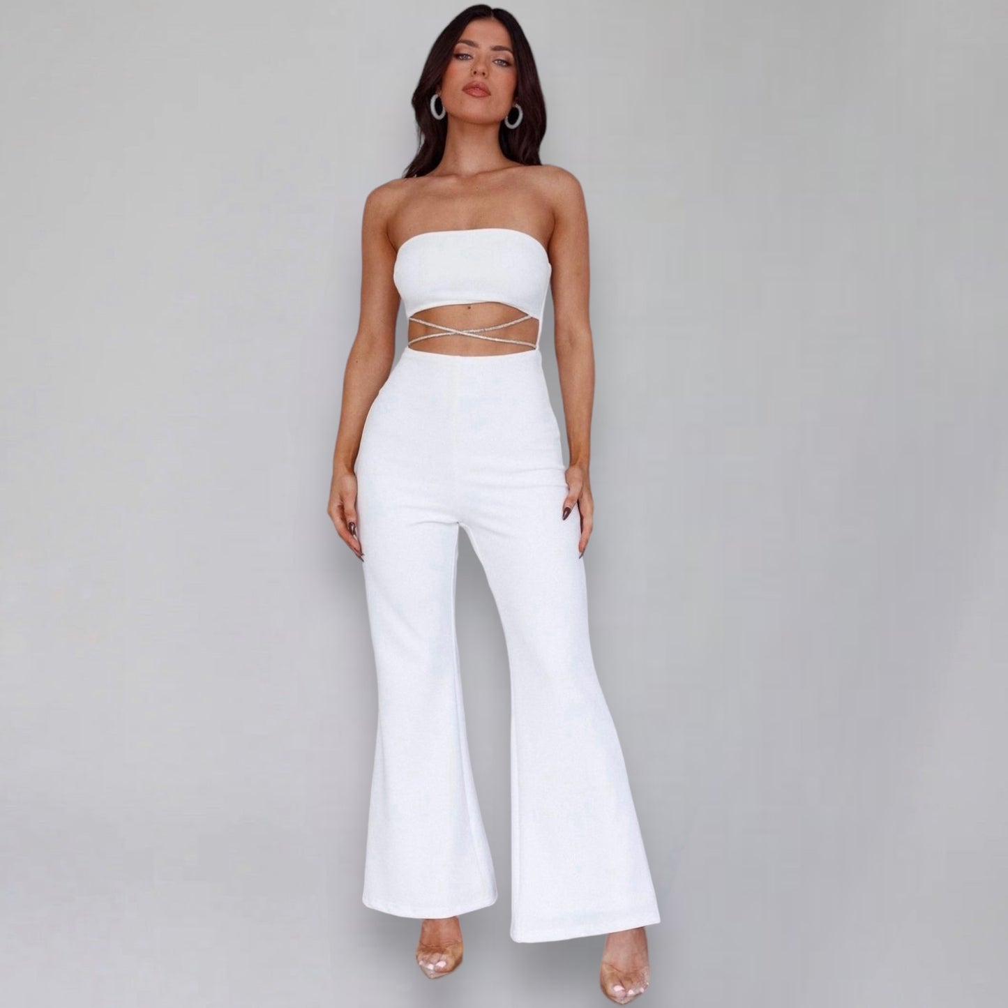LUARA JUMPSUIT -WHITE