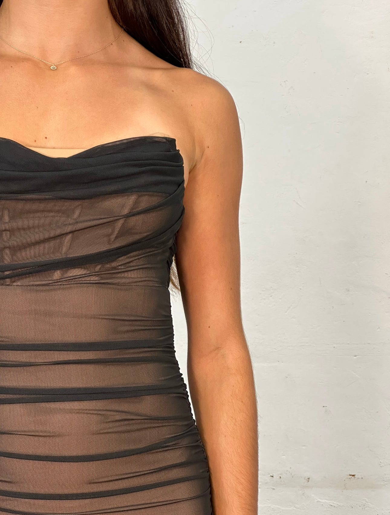 MALA MIDI DRESS -BLACK