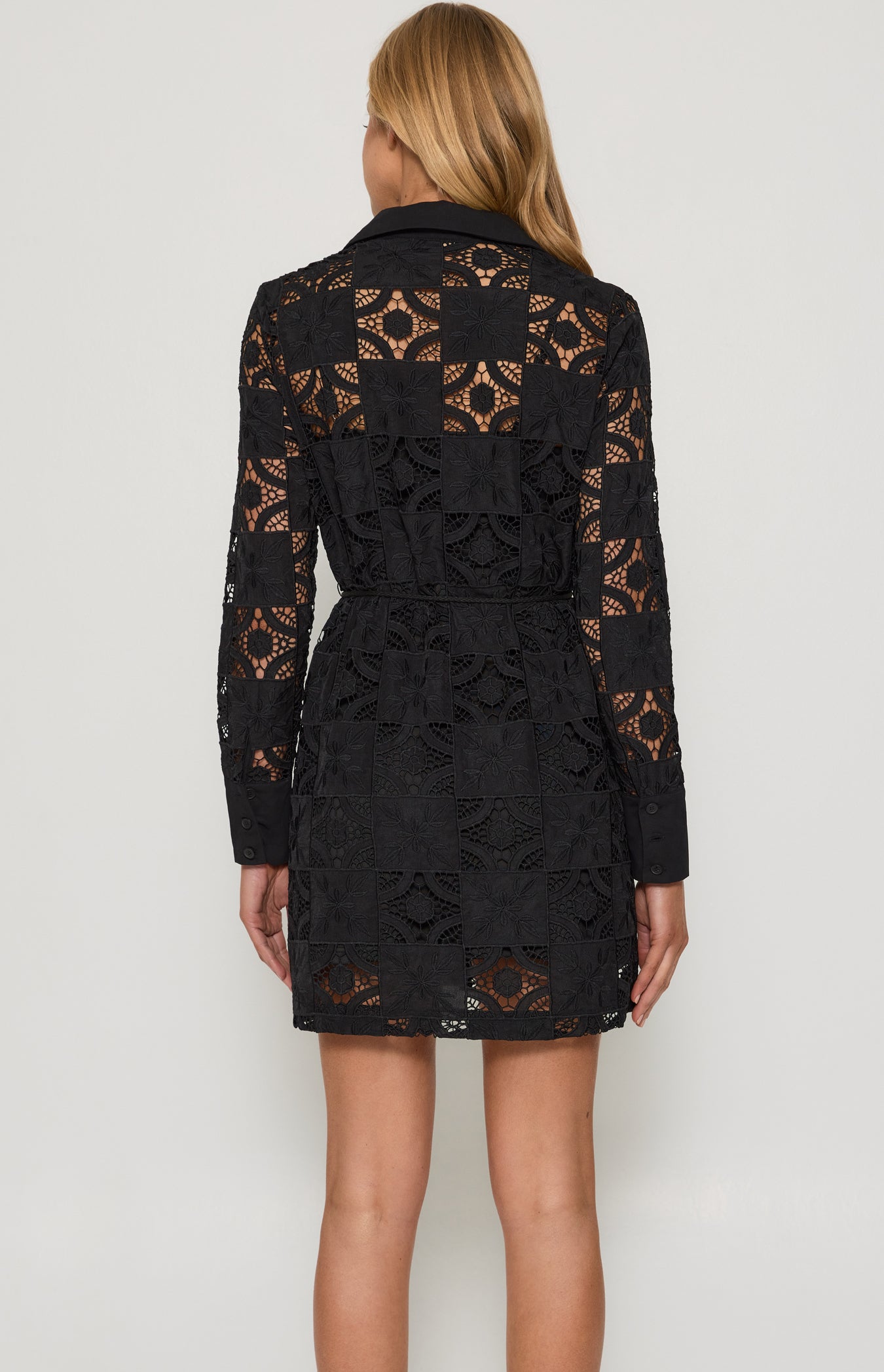 ALEXIS MINI DRESS -BLACK