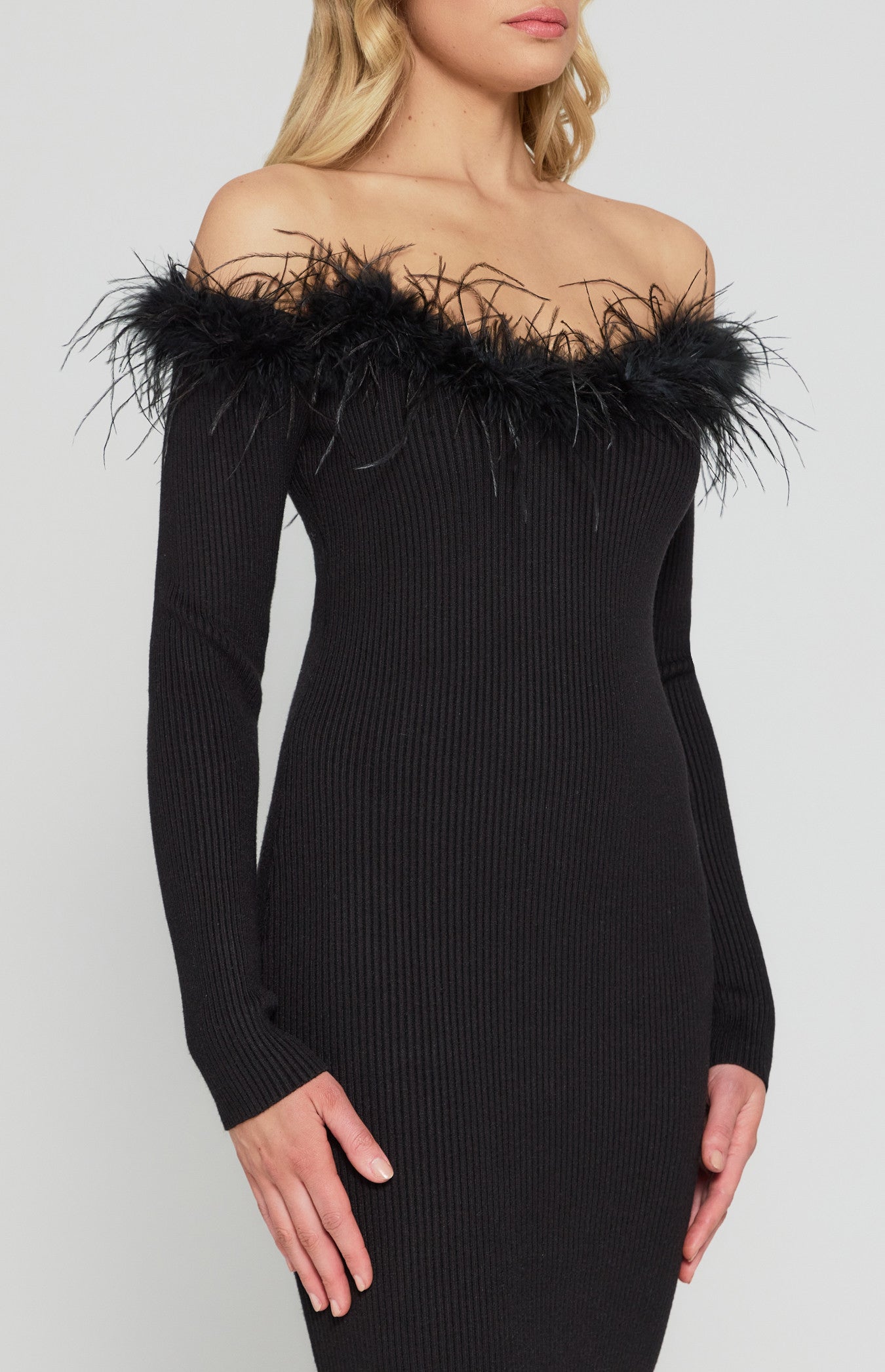 VERA MIDI DRESS -BLACK