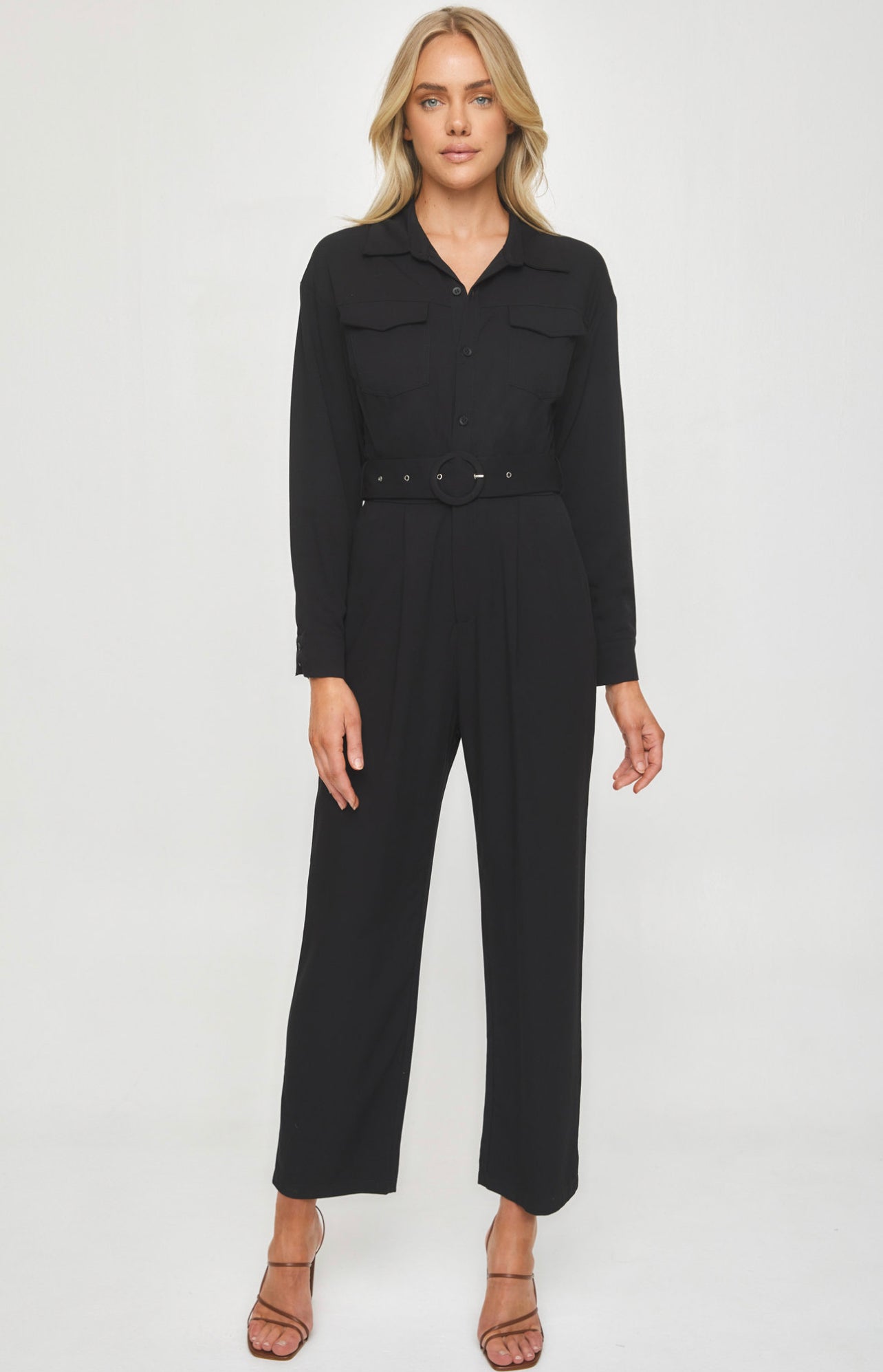 KHOLE JUMPSUIT -BLACK