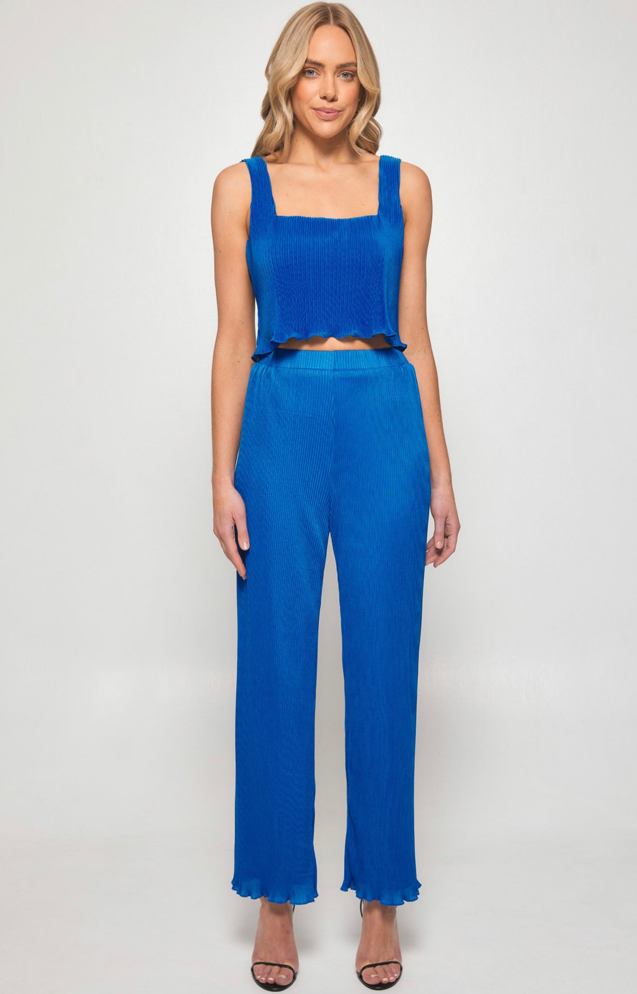 LUCKY TOP & PANT SET -BLUE
