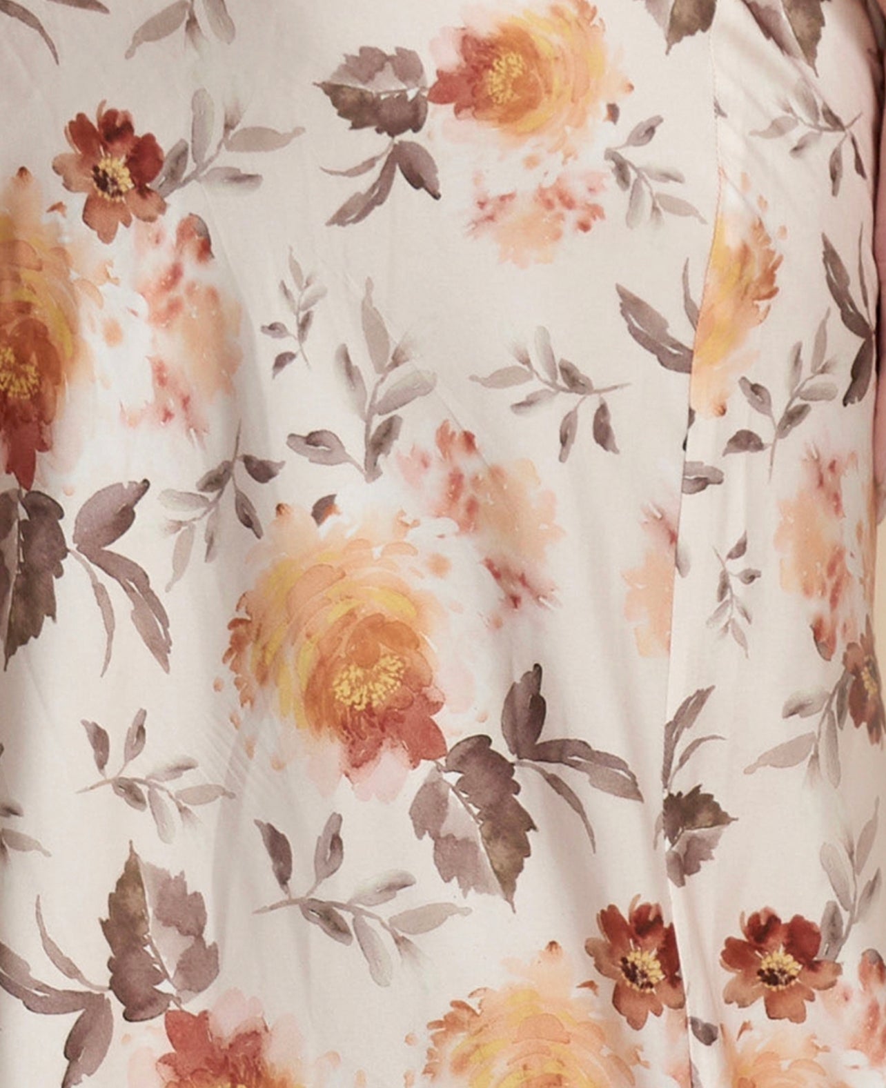 BAE MAXI DRESS -ORANGE FLORAL