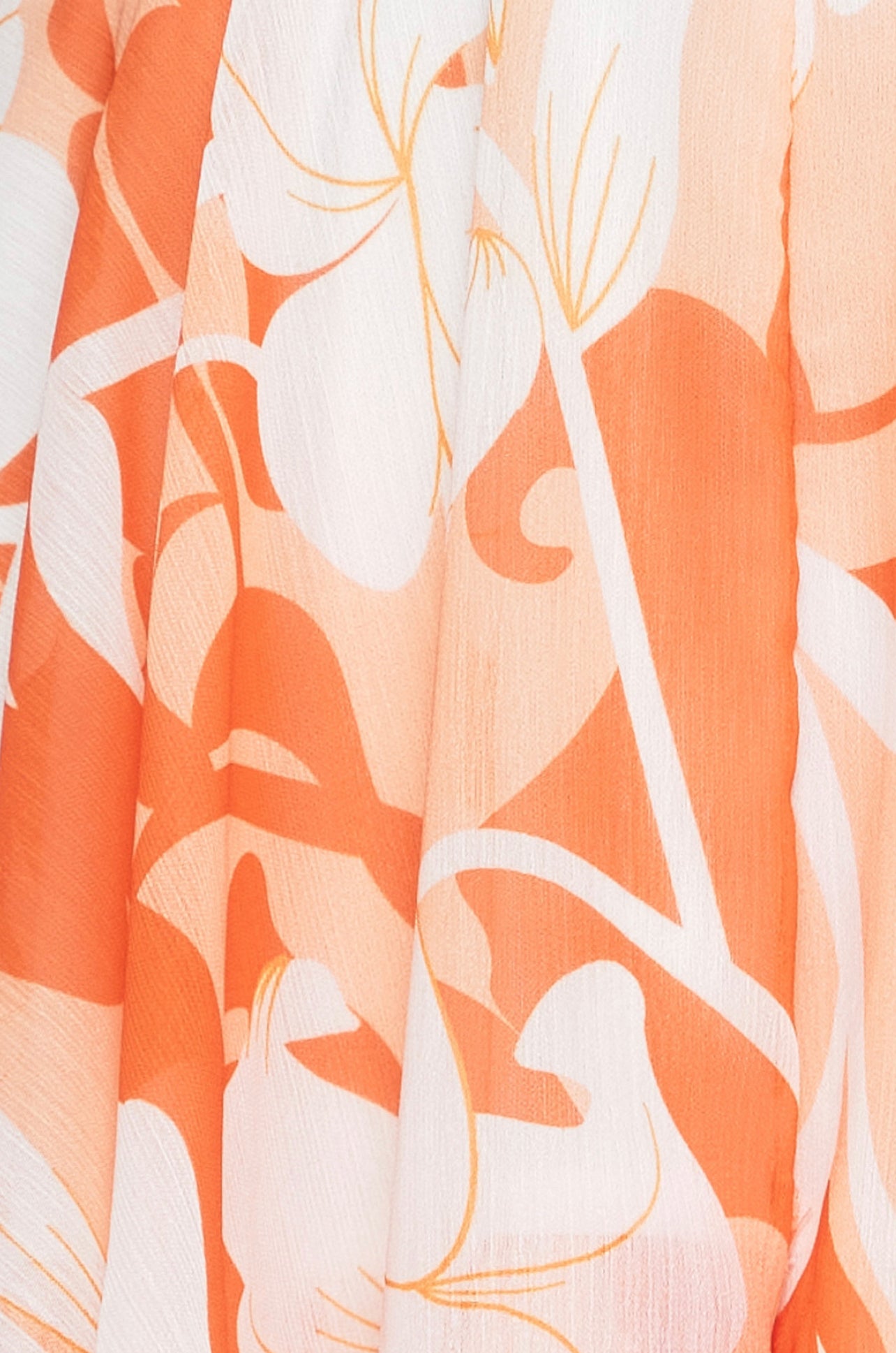 ALICE PLAYSUIT -ORANGE FLORAL