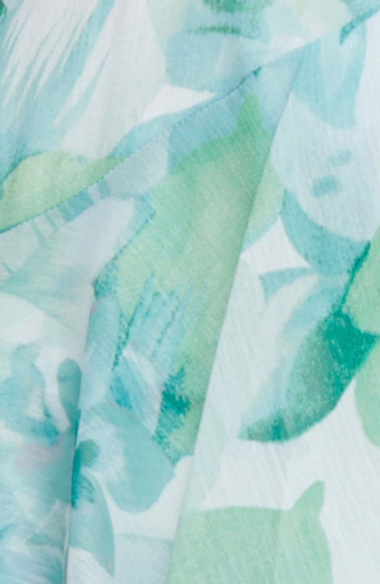 JANE MINI DRESS -GREEN FLORAL