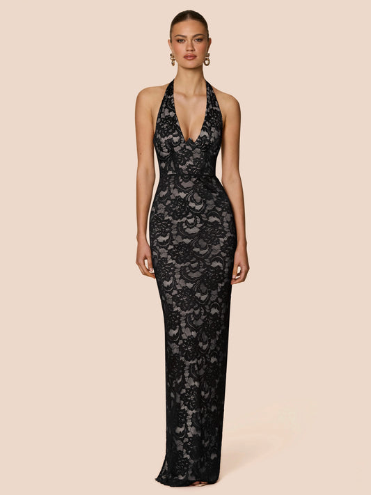 ALESSIA GOWN -BLACK