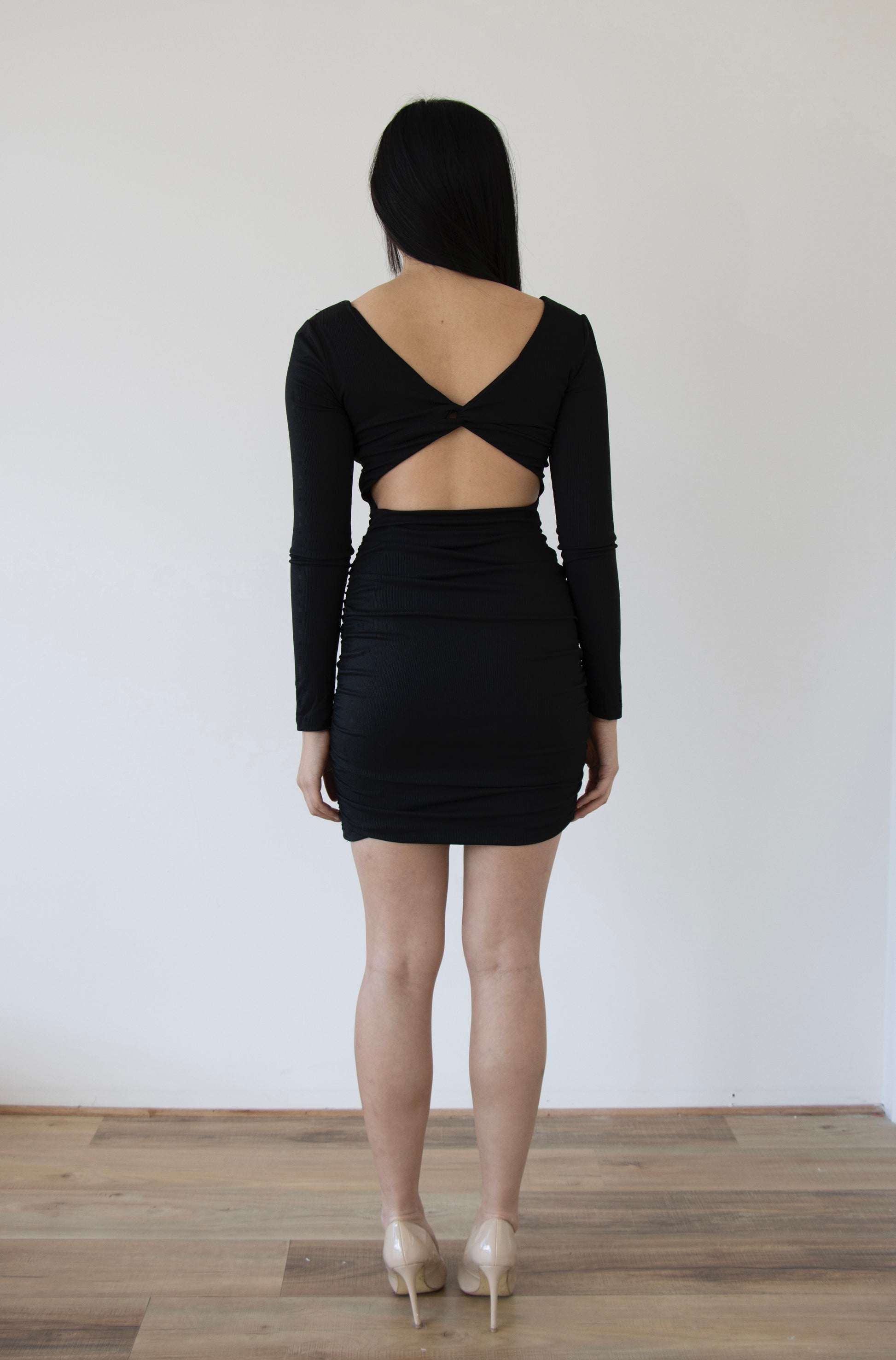 BRYNN MINI DRESS -BLACK BRYNN MINI DRESS -BLACK