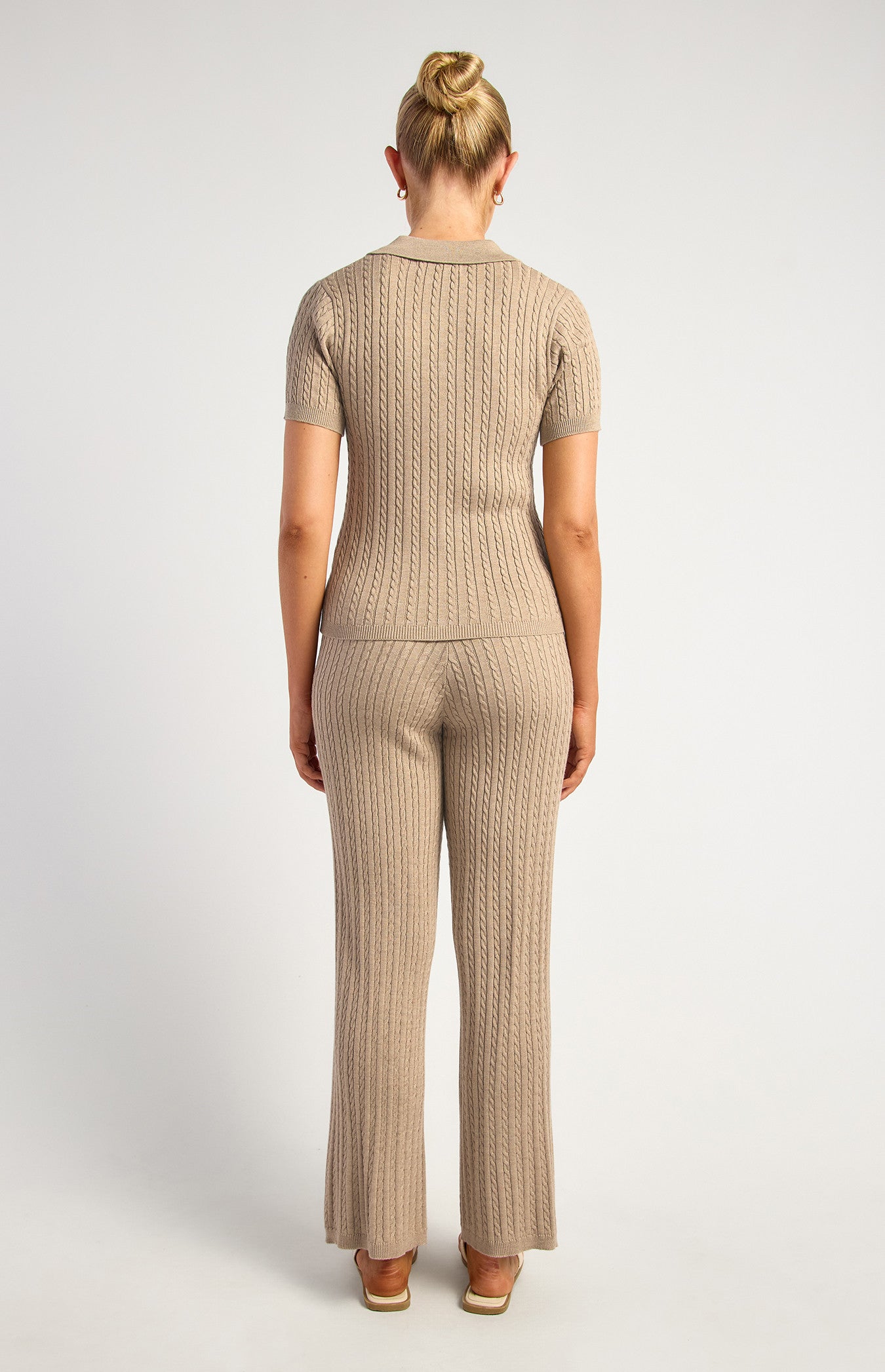 SCARLET KNIT SET -STONE