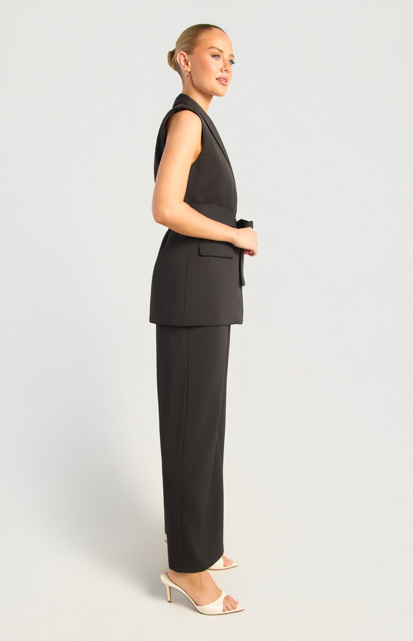 ASTON VEST & PANT SET - BLACK