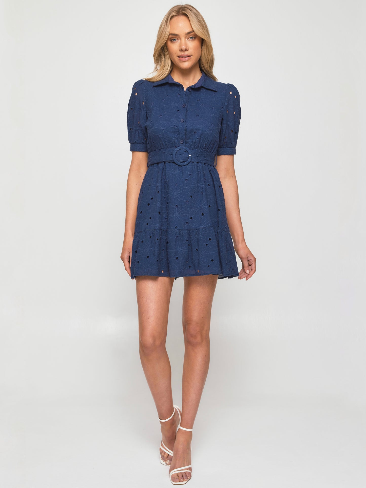 KELLY MINI DRESS -NAVY