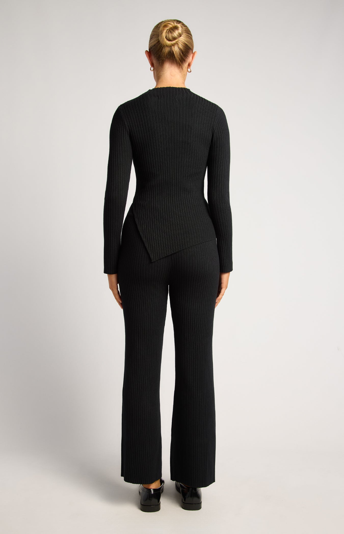 EVAN KNIT SET - BLACK