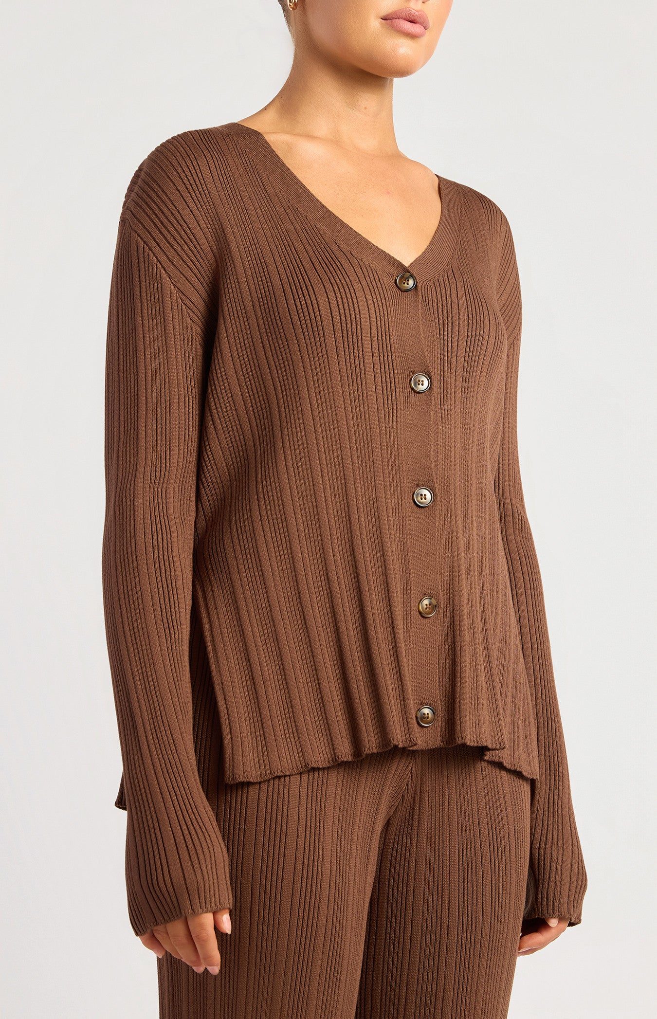 BLAKE KNIT SET - CHOCOLATE