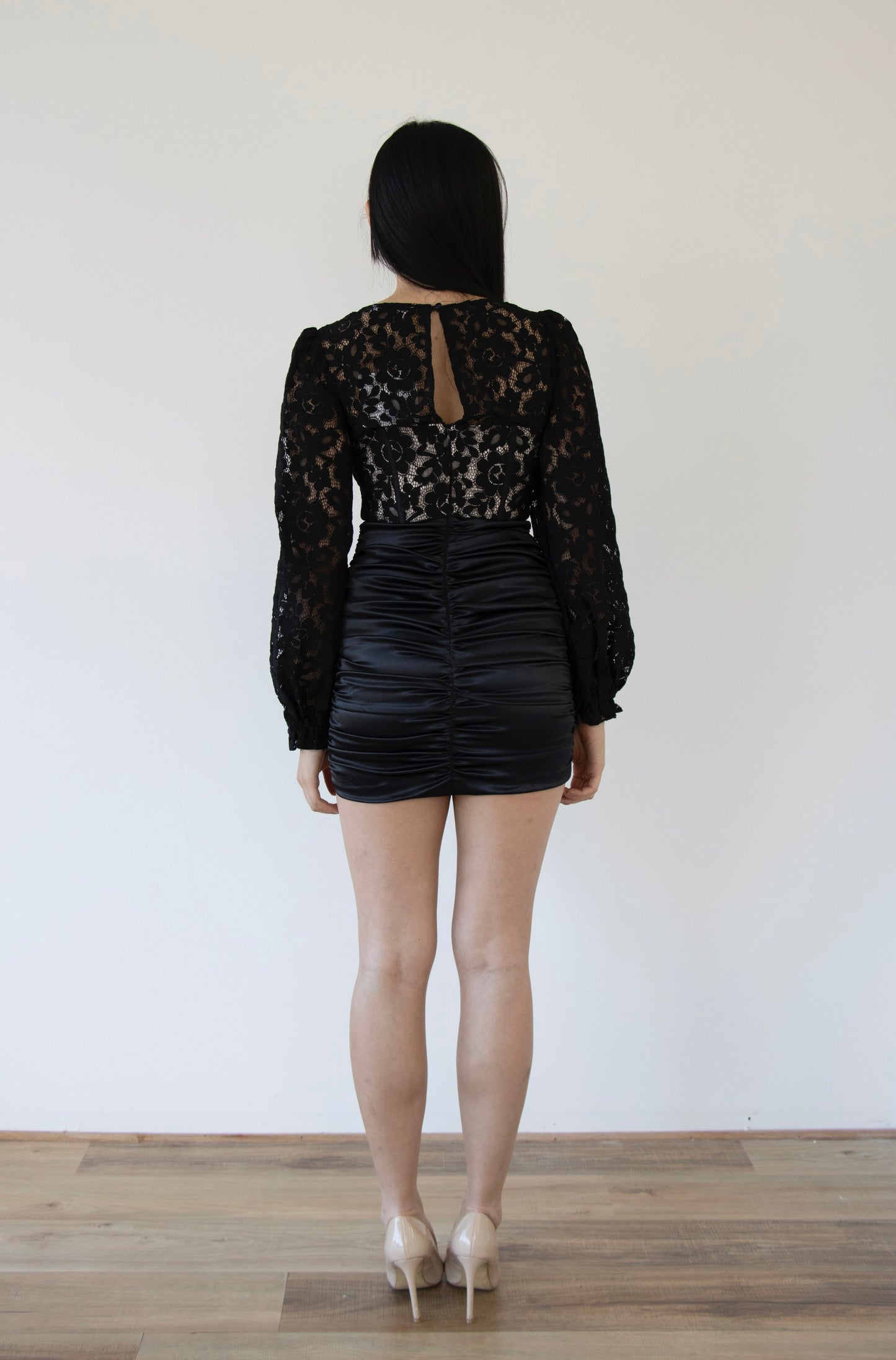 CYDNEY MINI DRESS -BLACK
