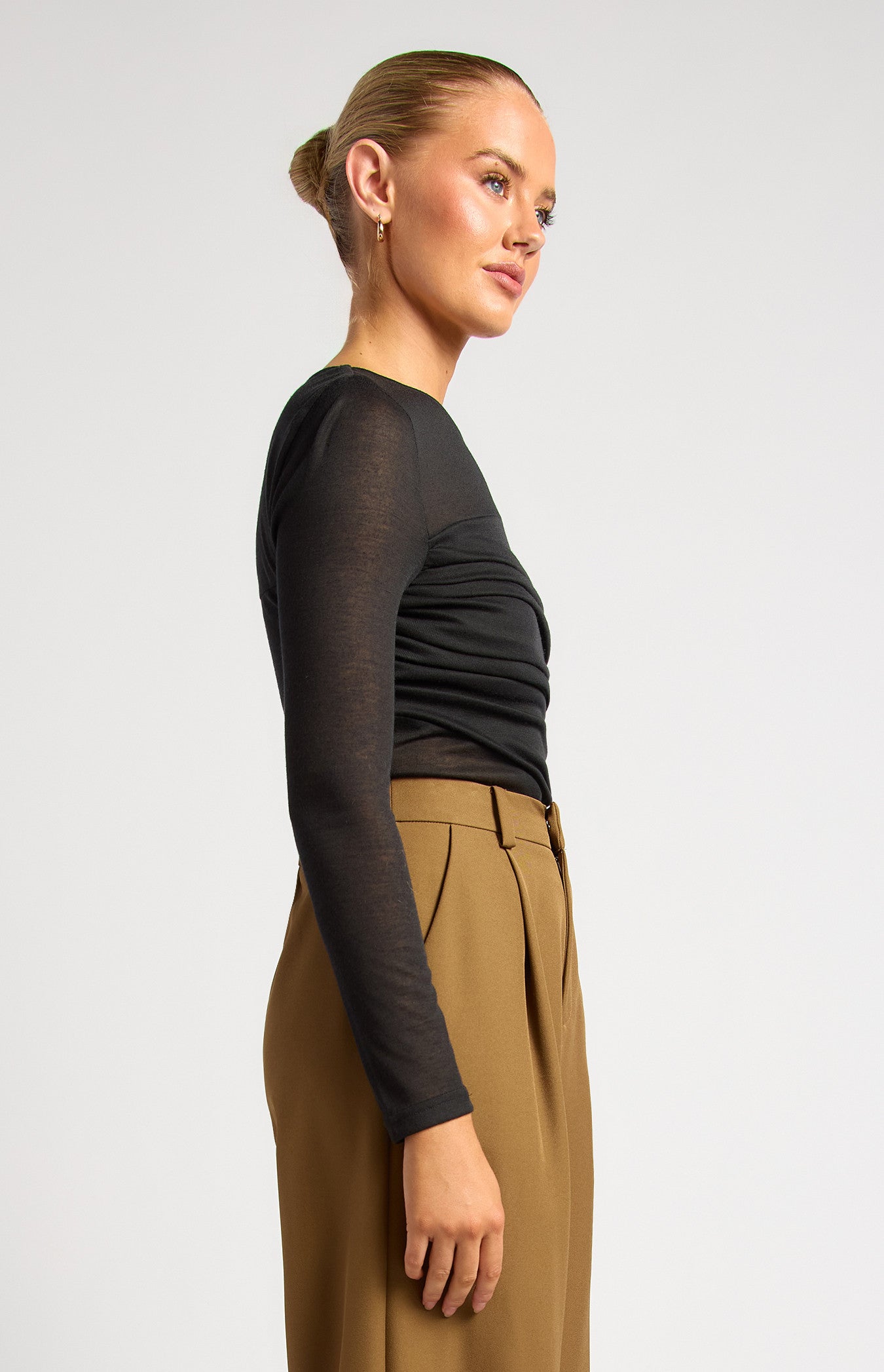 EMMA TOP -BLACK