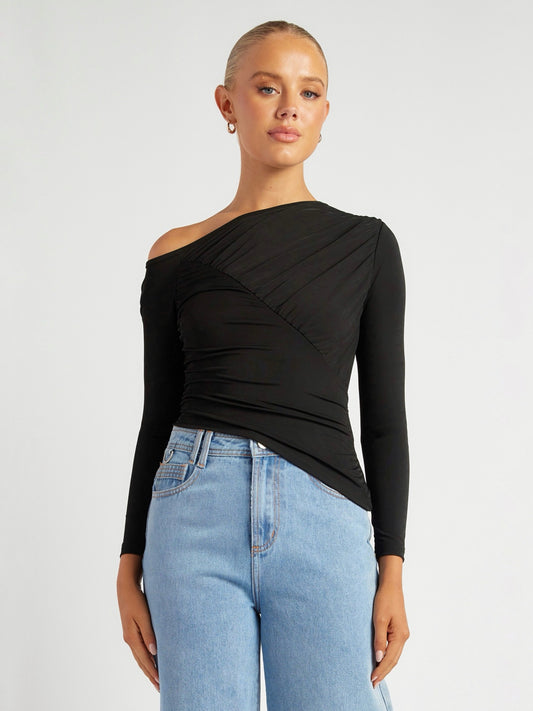 DANIA TOP -BLACK