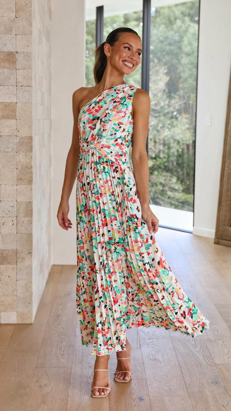FLORIST MAXI DRESS -FLORAL