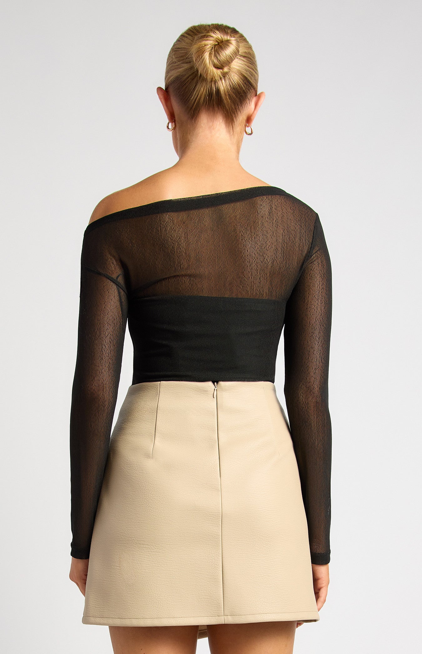 ELMIRA TOP - BLACK