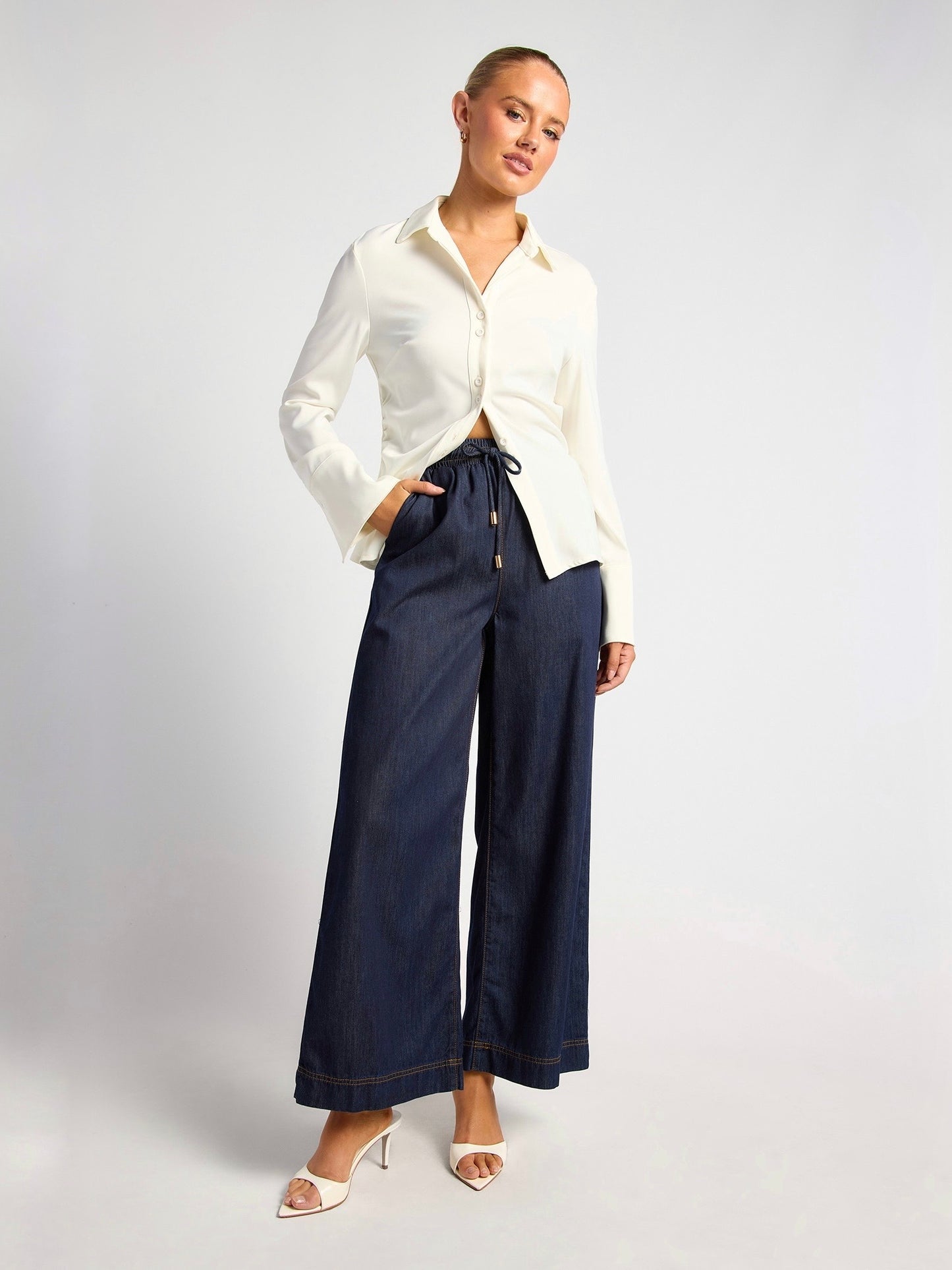 AROSSO PANT -DARK NAVY