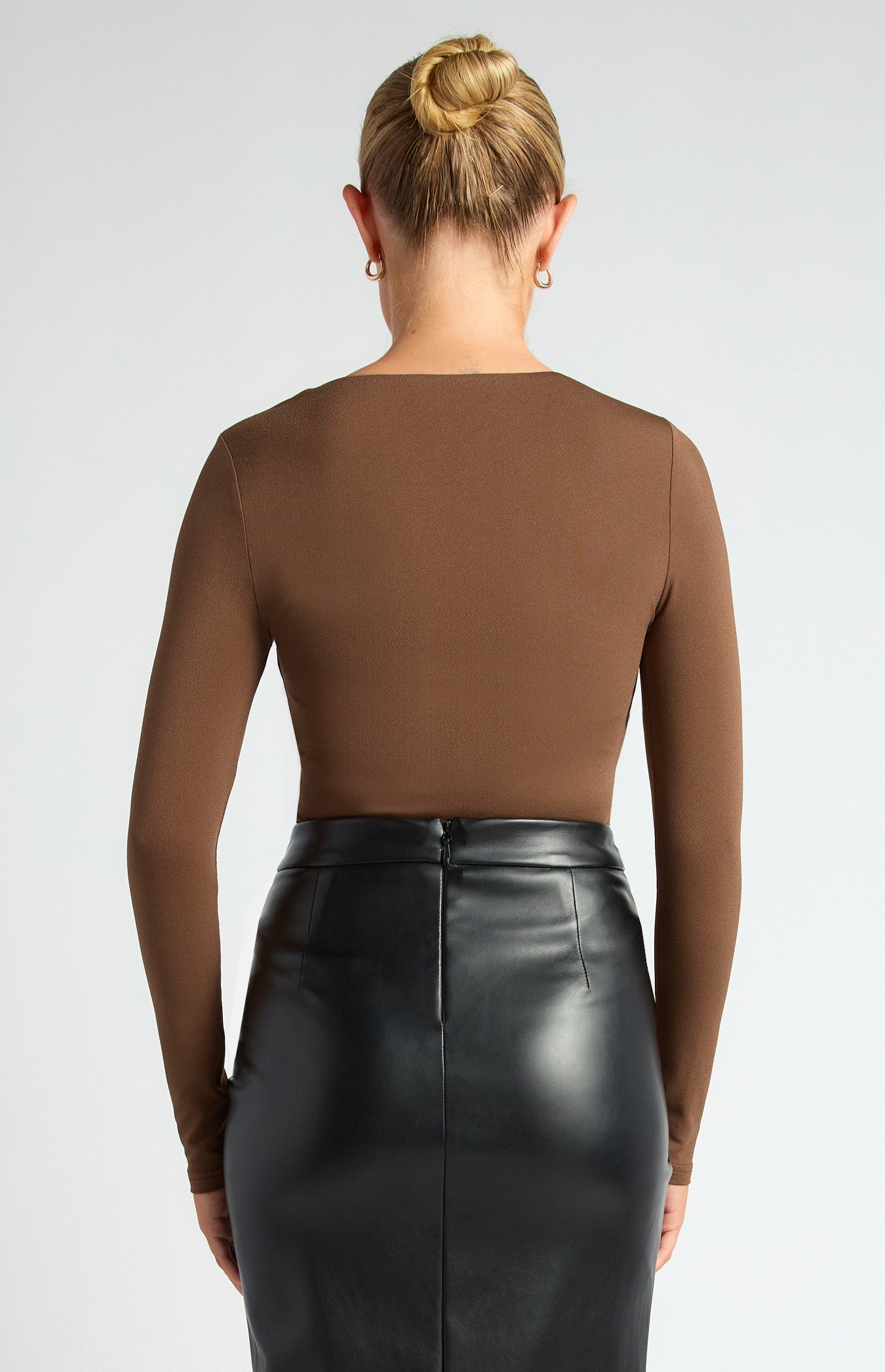ANITA TOP - BROWN