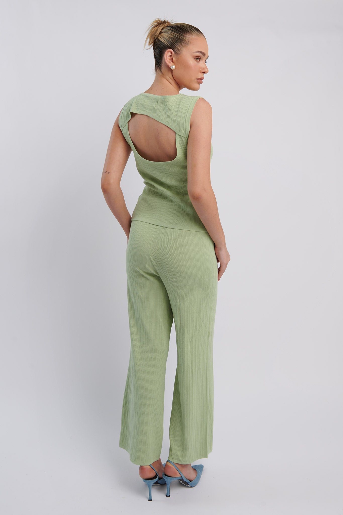 BONNY TOP & PANTS SET -SAGE