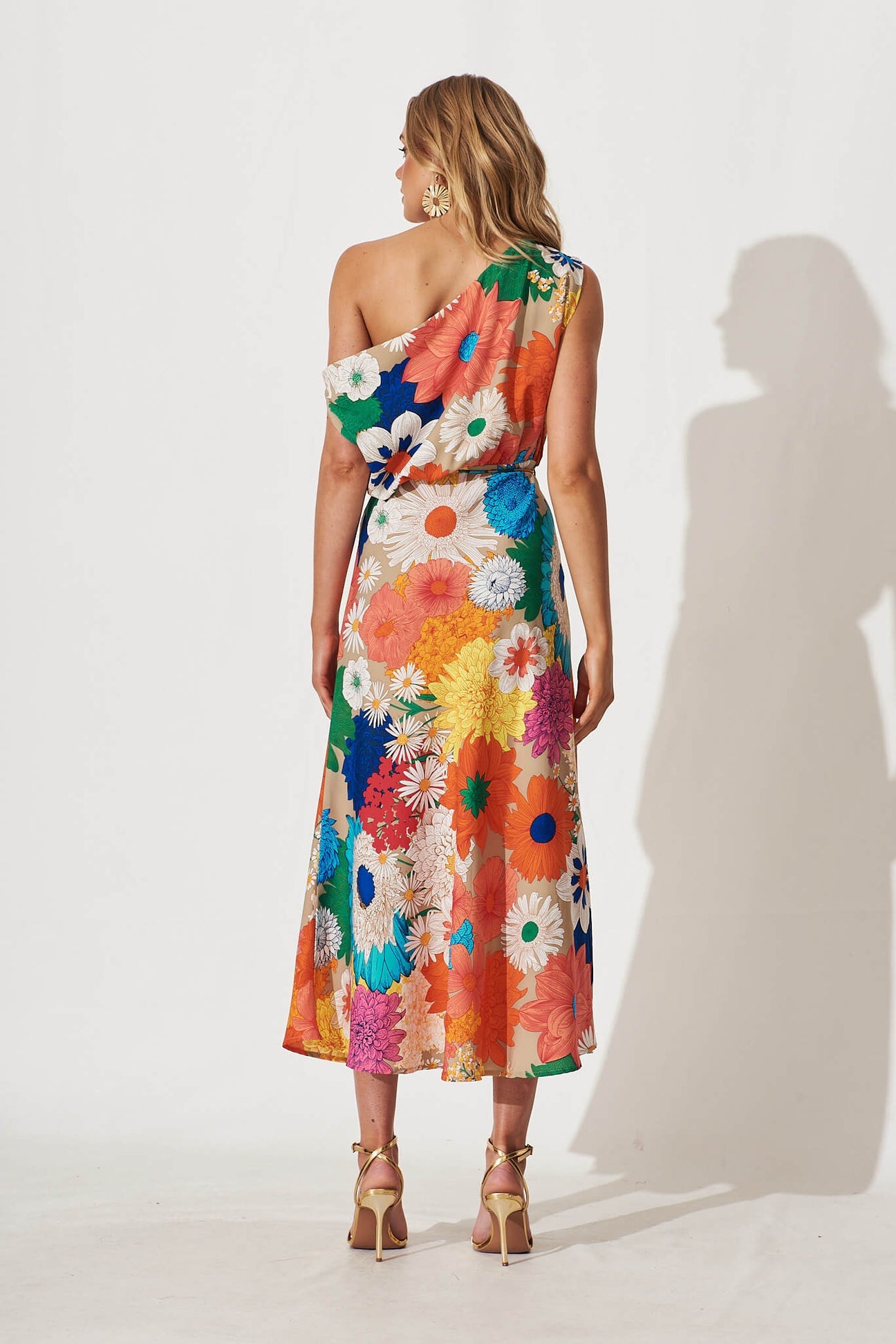 KAROCHI MIDI DRESS -FLORAL