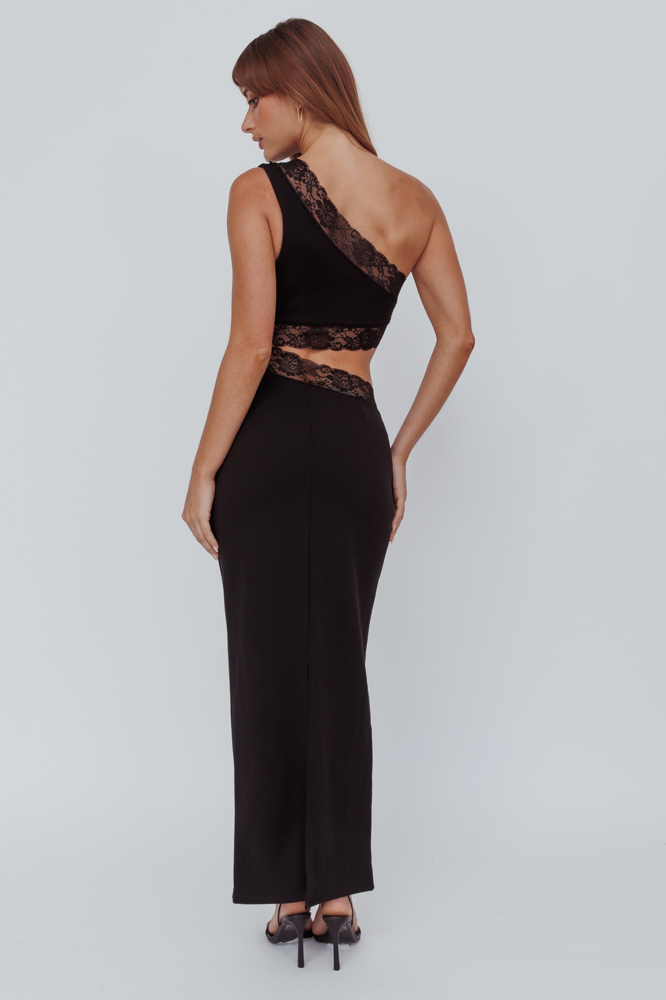 MELVYN MAXI DRESS -BLACK