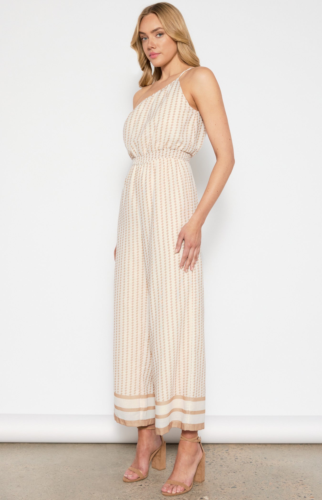 BALONCO JUMPSUIT -WHITE