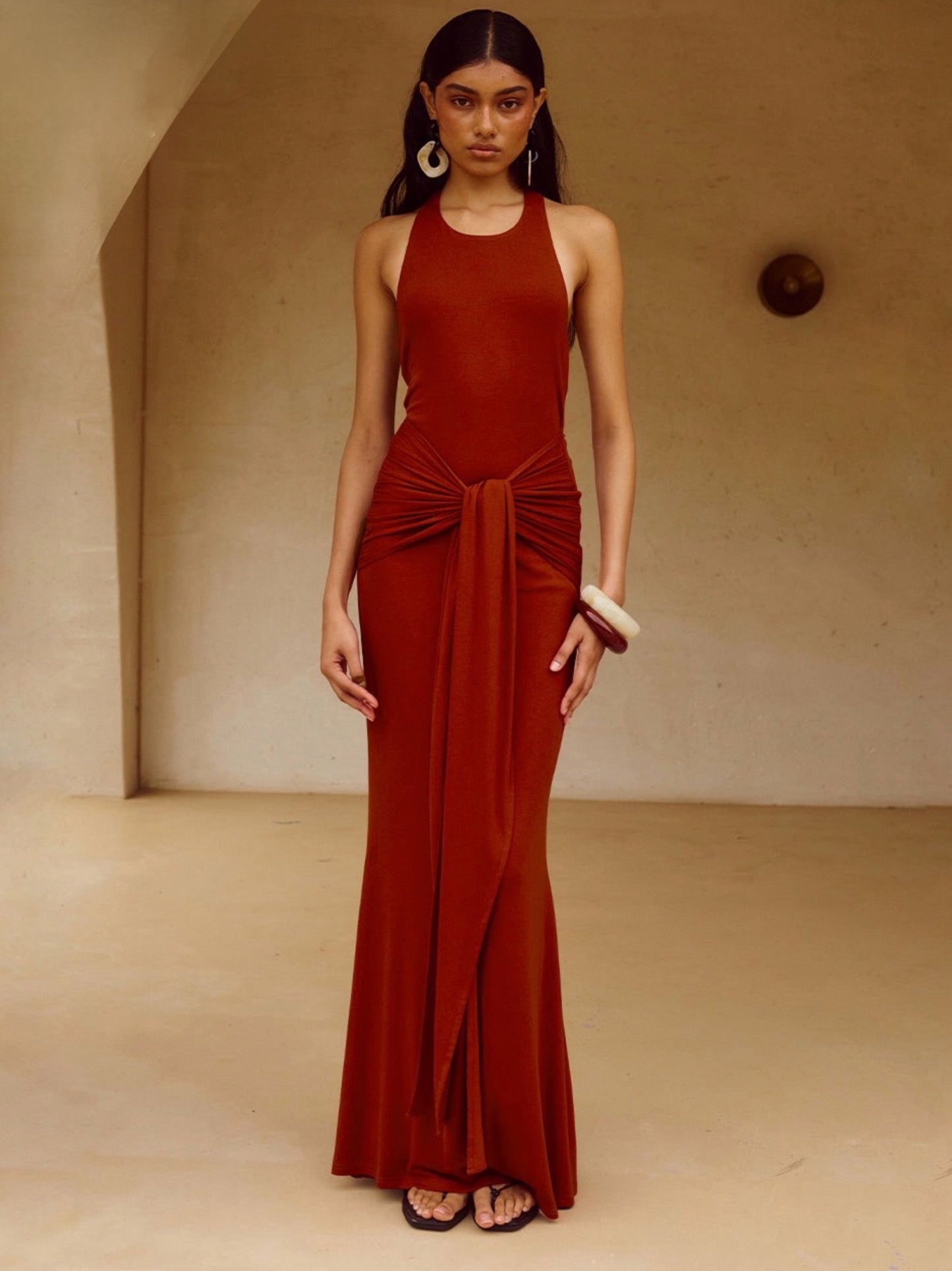 JUDAH MAXI DRESS - RED