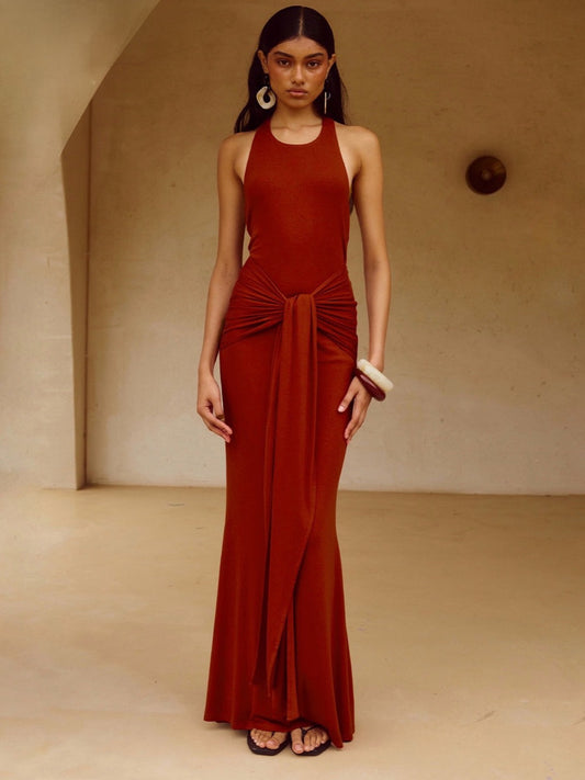 JUDAH MAXI DRESS - RED