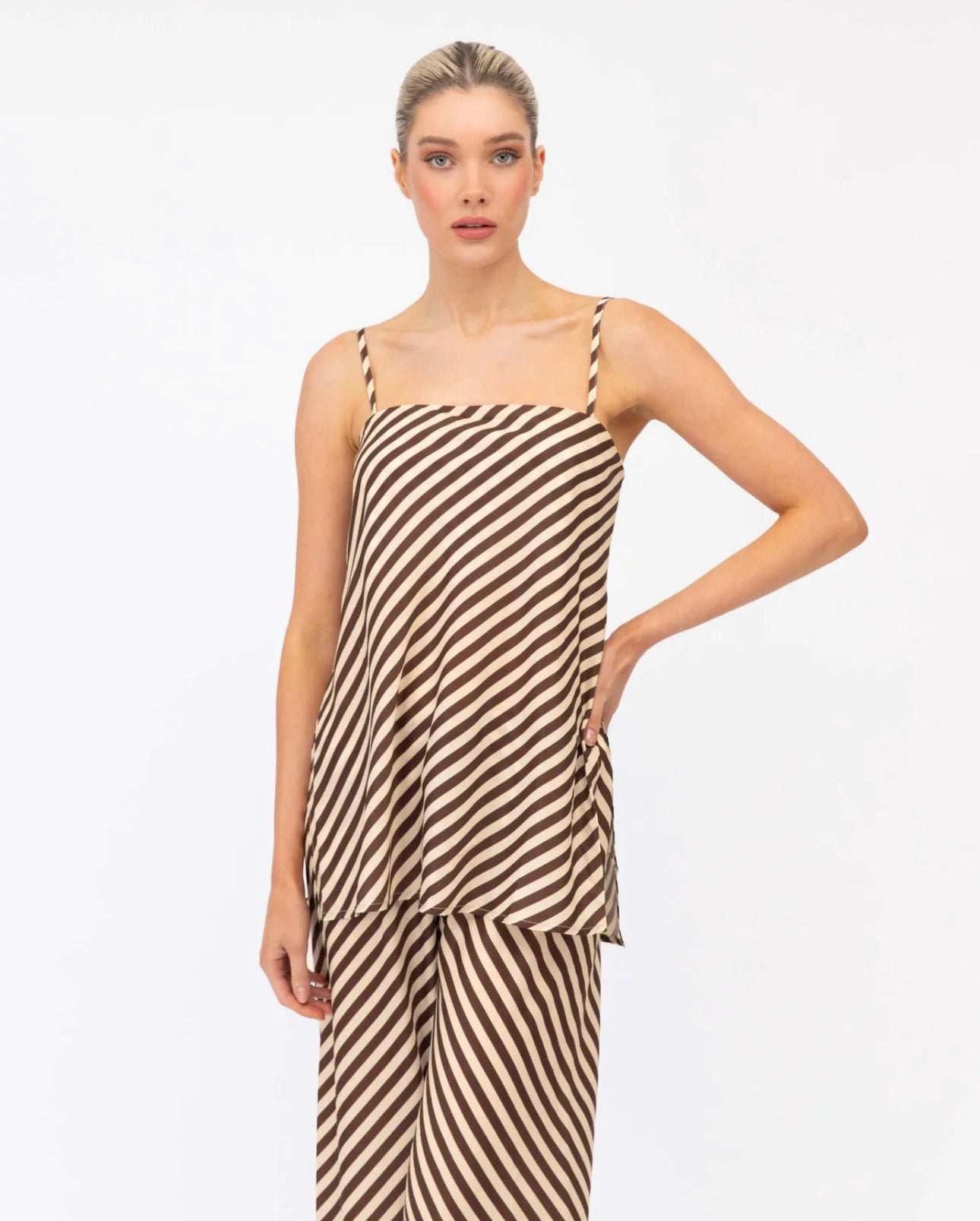 CAVERY SET -CHOCOLATE STRIPE
