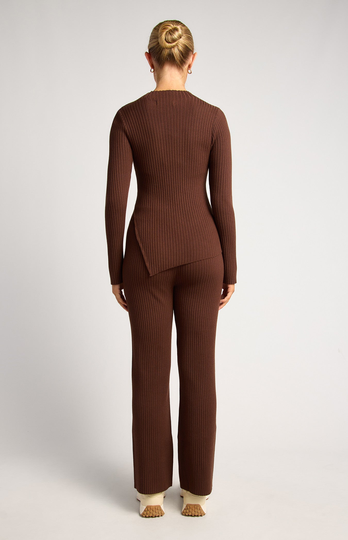EVAN KNIT SET - CHOCOLATE
